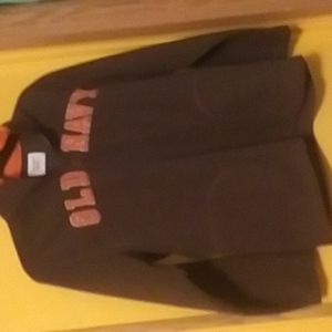Old navy brown and orange jacket